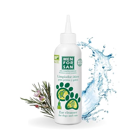 MENFORSAN Limpiador para Orejas de Perros Y Gatos - 125 ML