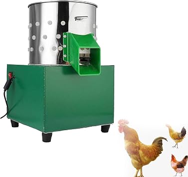 Chicken Plucker Machine,Stainless Steel Plucking Machine Poultry Plucker Feather Removal Machine Suitable for Chicken Turkey Quail Poultry Ducks