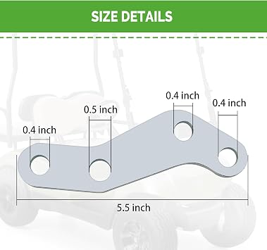10L0L Golf Cart Knuckle Arm for Yamaha G29 Drive 2007-2016 Yamaha G29 Knuckle Arm OEM# JW1-F3512-00 Yamaha Golf Cart Accessories Golf Cart Parts for Electric and Fuel Golf Carts