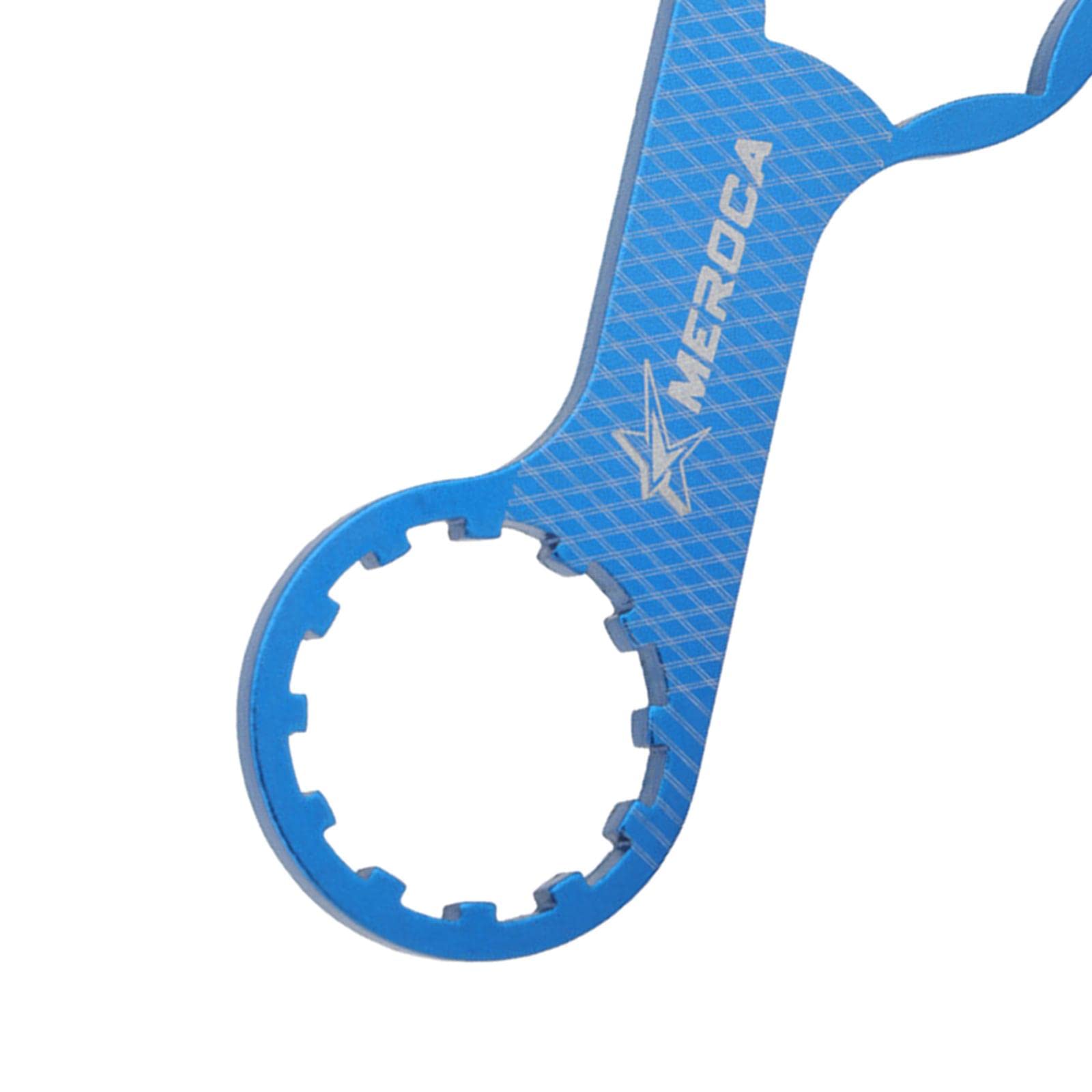Loom Tree Bike Fork Cap Spanner Bicycle Front Fork Wrench for XCR/XCT/XCM/RST Blue
