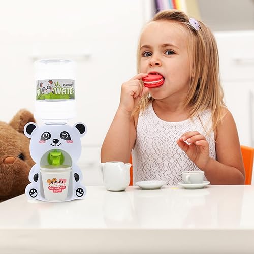 Miniatura 3 de Toddmomy Dispensador de agua Kawaii dispensador de agua de juguete mini dispensador de agua eléctrico para niñas y niños pequeños accesorios (Panda