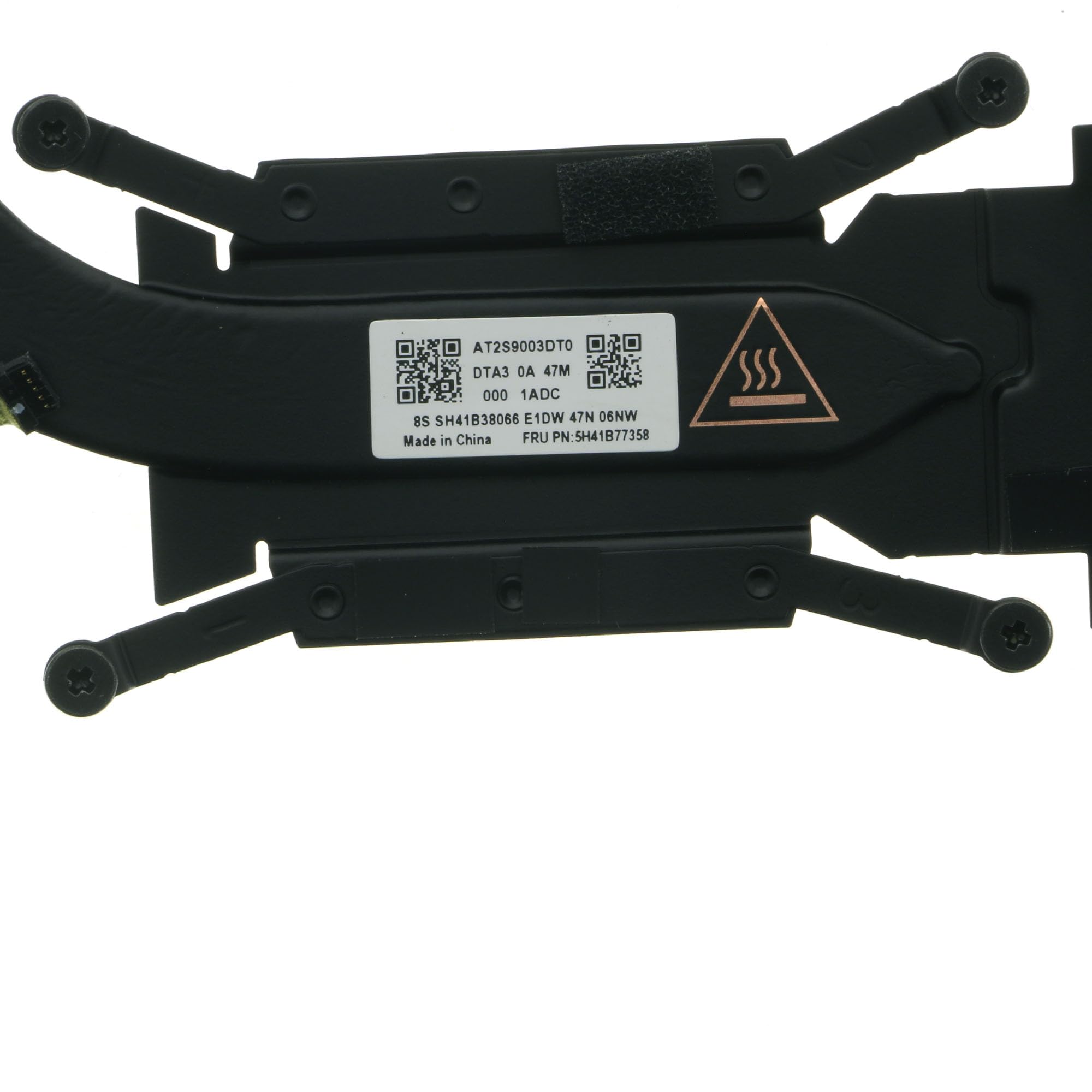 Ventilador de refrigeración de CPU con disipador de calor para Lenovo ThinkPad X13 Gen 4 21EX 21EY, X13 Yoga Gen 4 21F2 21F3, compatible con 5H41B77358 5H41B77356, ventilador interno de repuesto