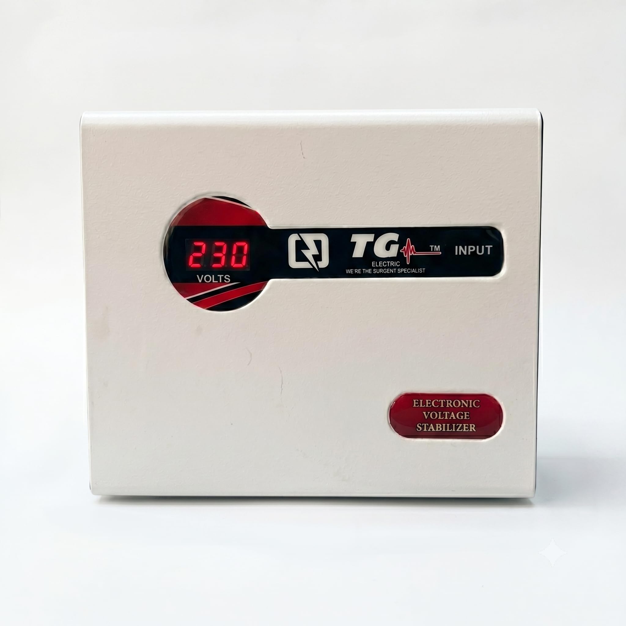 4KVA Digital Voltage Stabilizer for 1.5 Ton Inverter & Split AC | 130V-300V Working Range | Wall Mount AC Voltage Regulator | Digital Display Stabilizer | Grey White-image-6