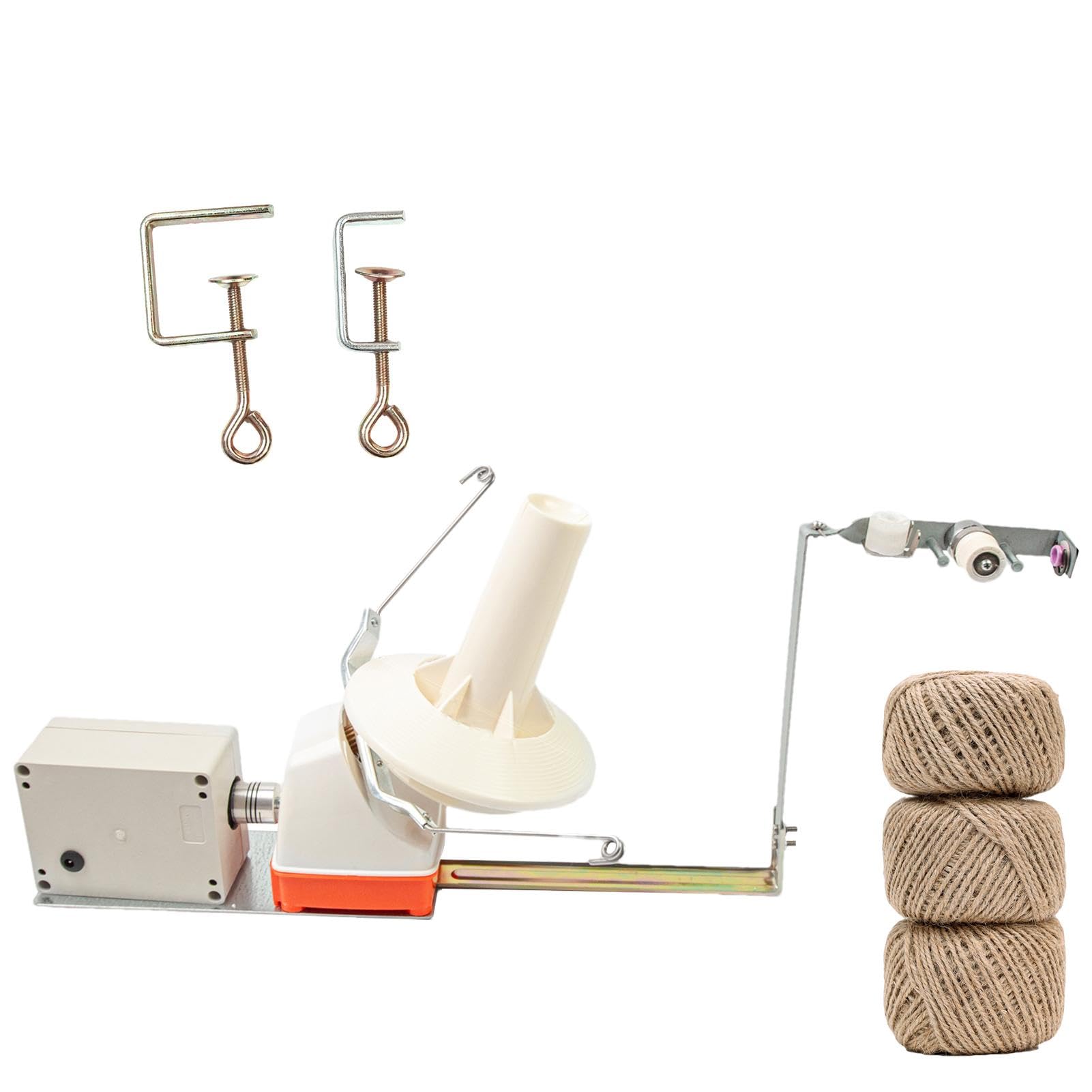 Avvolgitore Di Filo Automatico Macchina Elettrica Per Lavorazione Del Filo | Macchina Avvolgitore per Maglia Per Uncinetto Tessitura Ricamo Hobby Casa Laboratorio