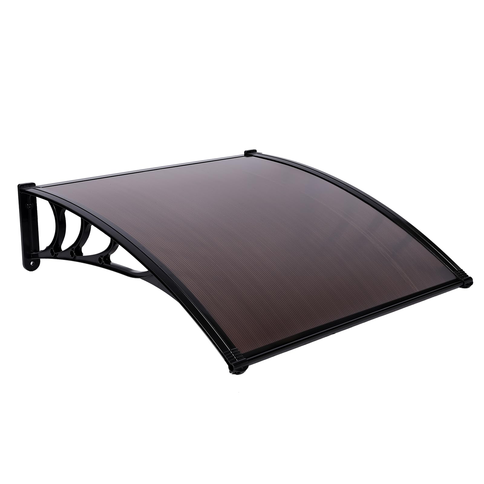 Auvent de porte extérieur polycarbonate volet solaire couverture entrée