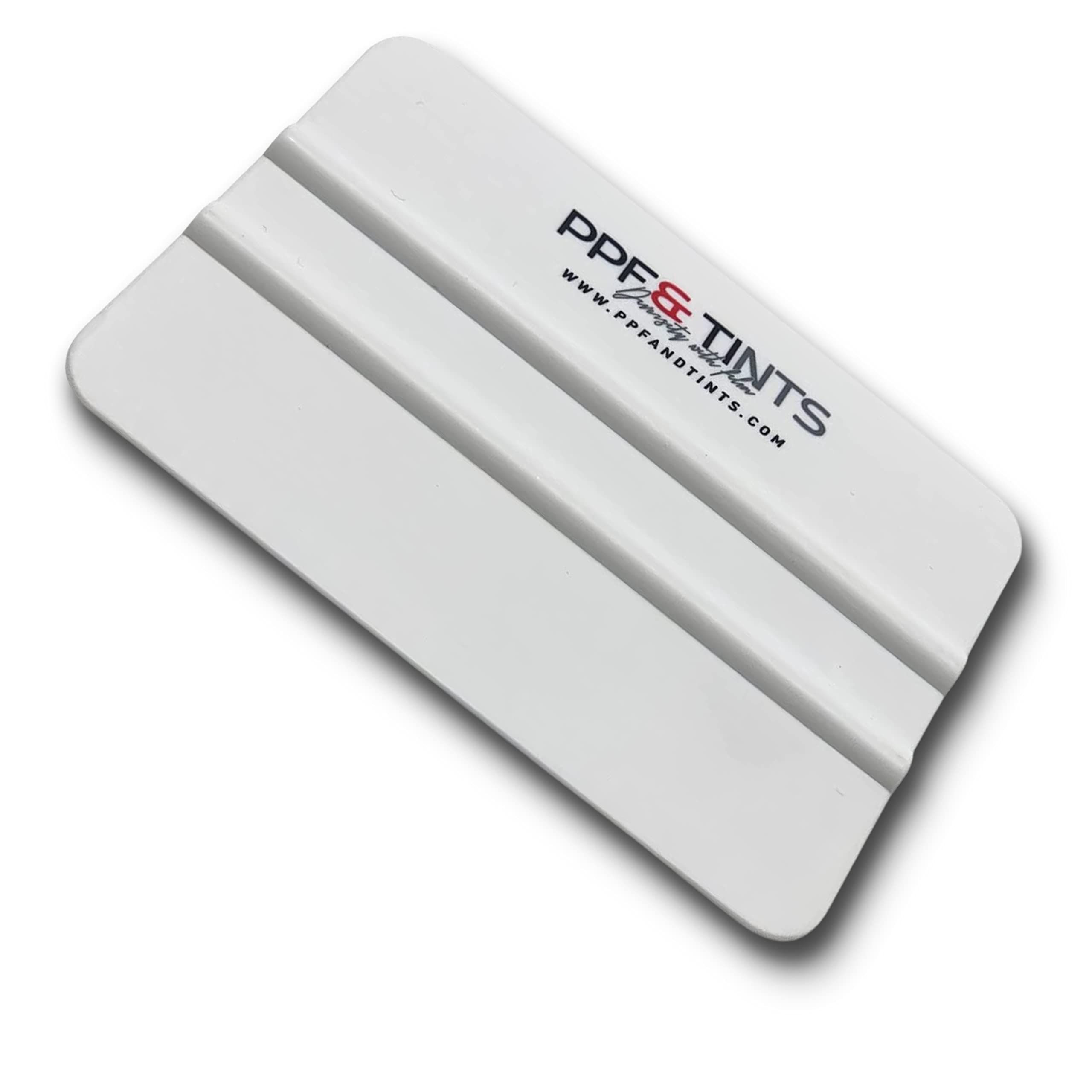 Tr Rimpro-Tec White Rimpro-Tec Ppf&Tints Window Film & Wrapping Squeegee Tool - Squeegee For Paint Protection Films Window Tints And Vinyl Wraps - Scraper And Cleaning Tool - Squeegee For Window Tint Film