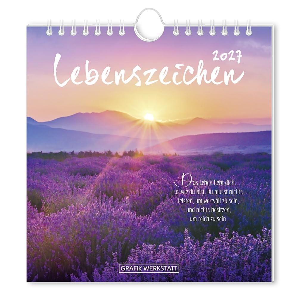 Postkartenkalender 2027 Lebenszeichen: Postkartenkalender