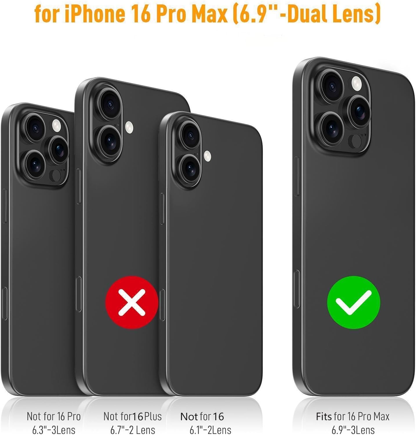 TOPAUX for iPhone 16 Pro Max Case Clear Bling Glitter Magnetic 16 Pro Max Slim Cover for MagSafe Iridescent Transparent Thin Cover Anti-Scratch Impact Resistant Protective Jelly Hard Shell Blue Pink - Image 8