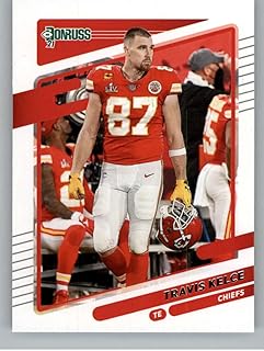 2021 Donruss Photo Variation #118 Travis Kelce Kansas City Chiefs Official NFL Football Trading Card From Panini America i...