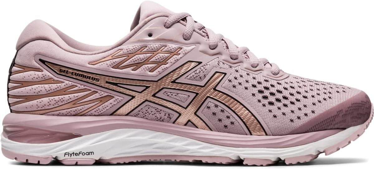 ASICS Women's Gel-Cumulus 21 Running Shoes 5 Watershed Rose/Rose Gold