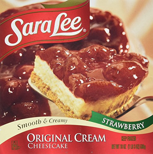 Sara Lee, Original Cream Strawberry Cheesecake, 19 oz (Frozen)