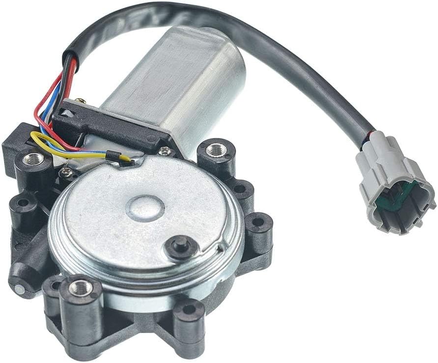 A-Premium Rear Right Power Window Lift Motor Compatible with Infiniti QX56 2004-2009 & Nissan Maxima 2004-2008, Passenger Side, with Anti-Clip Function, 6 Pin Connector Only, Replace# 827307Y010