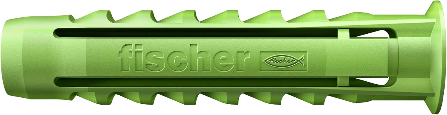 fischer 524865 SX Green Expansion Plug, 12x60