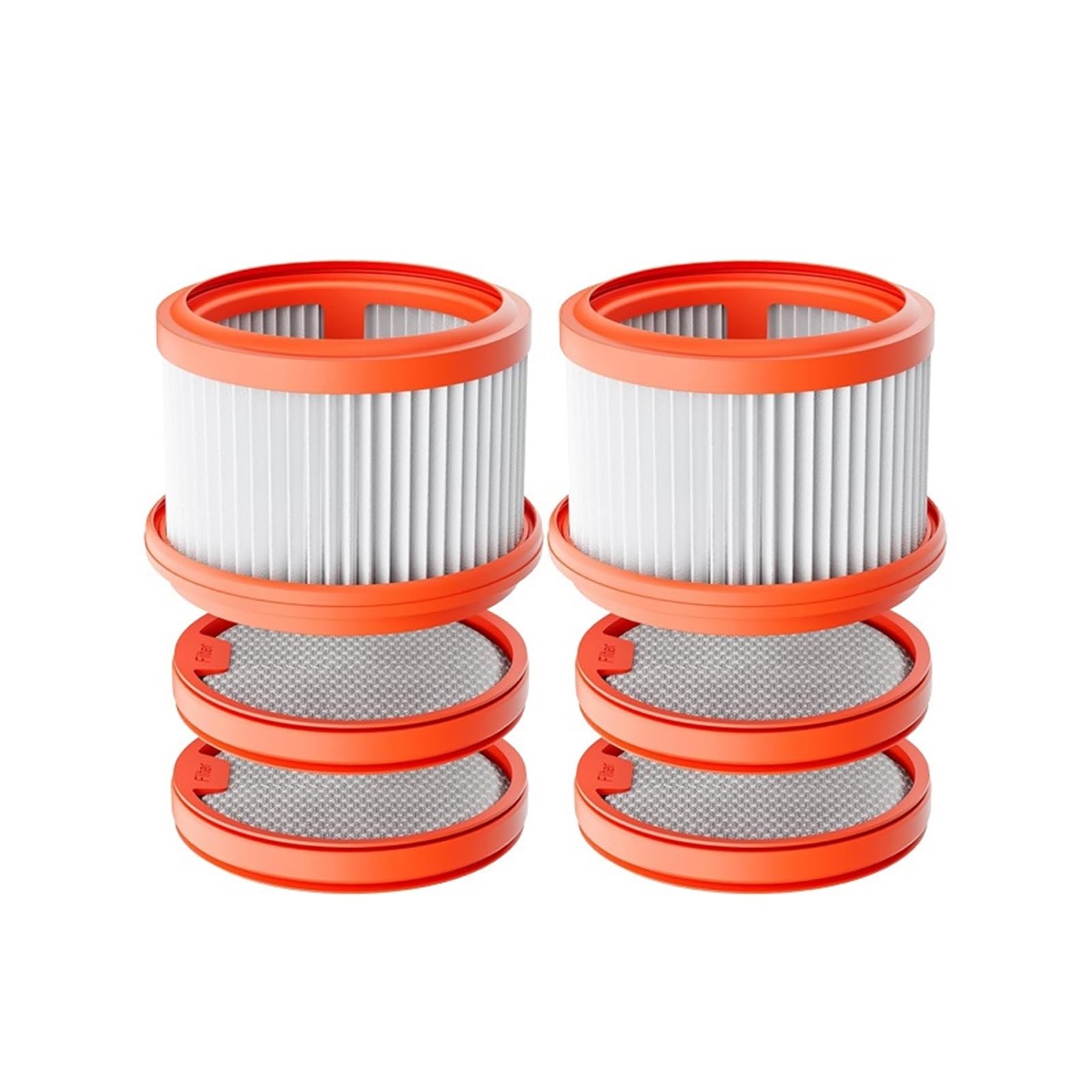 PORRSYDCD Filter Kit ，Compatible With Xiaomi Vacuum Cleaner G9,G9 Plus/G10,G10 Plus Washable HEPA Filter Replacement(6pcs)
