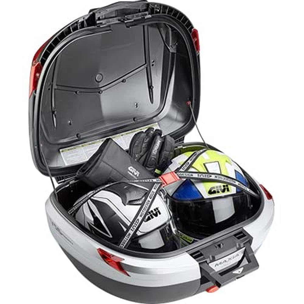 Givi V56NN Maxia 4 Monokey Bauletto in effetto carbonio con riflettori rossi