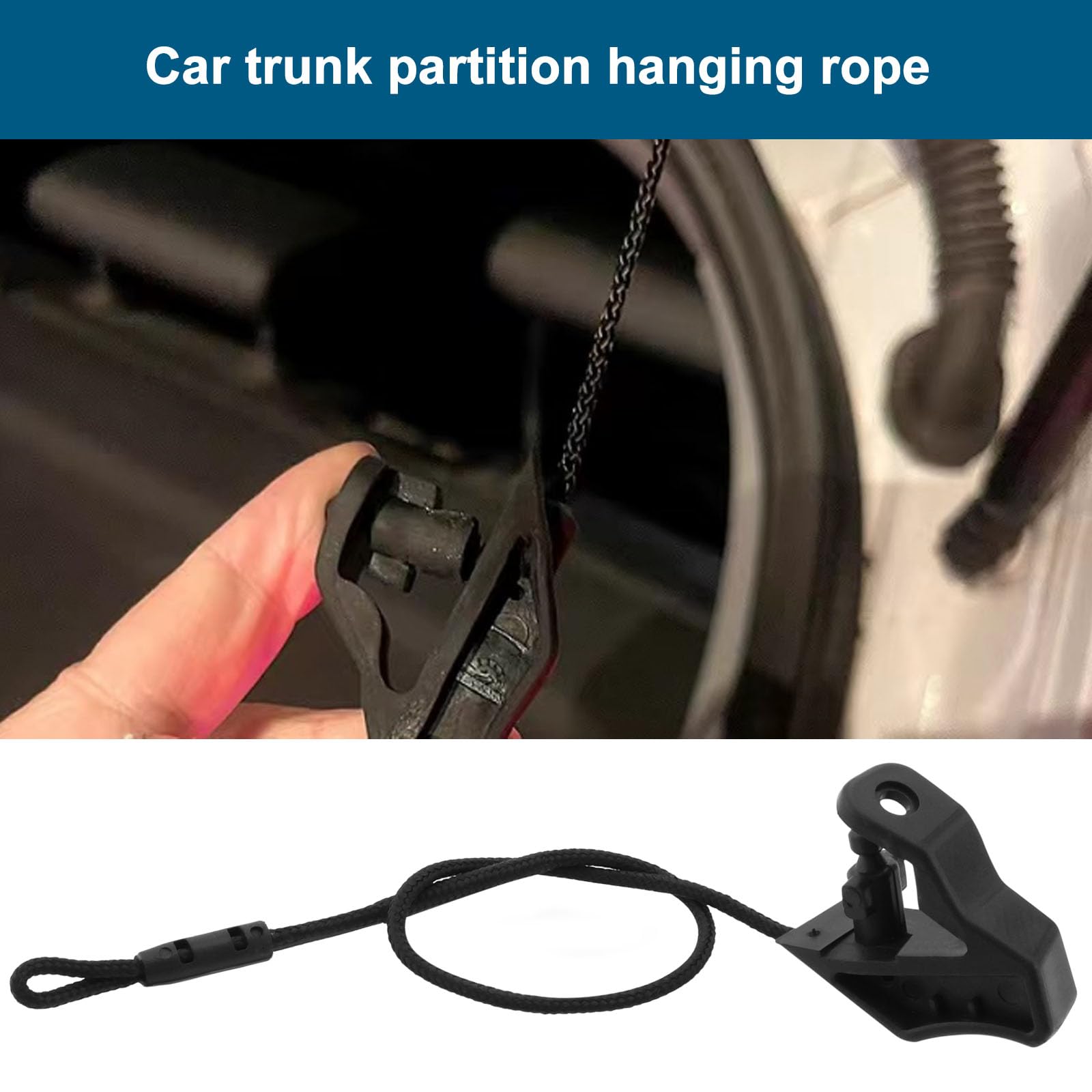 Cordon De Séparation Pour Coffre Audi A3/S3/RS3 (2013-2016) - Réf. OEM 8V4867668, Filet De Rangement