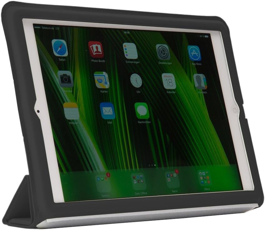 MACOON Case iPad Air 'SoftSkin' Protective Case with Sleep Wake up und Smart Cover Feature, color:black