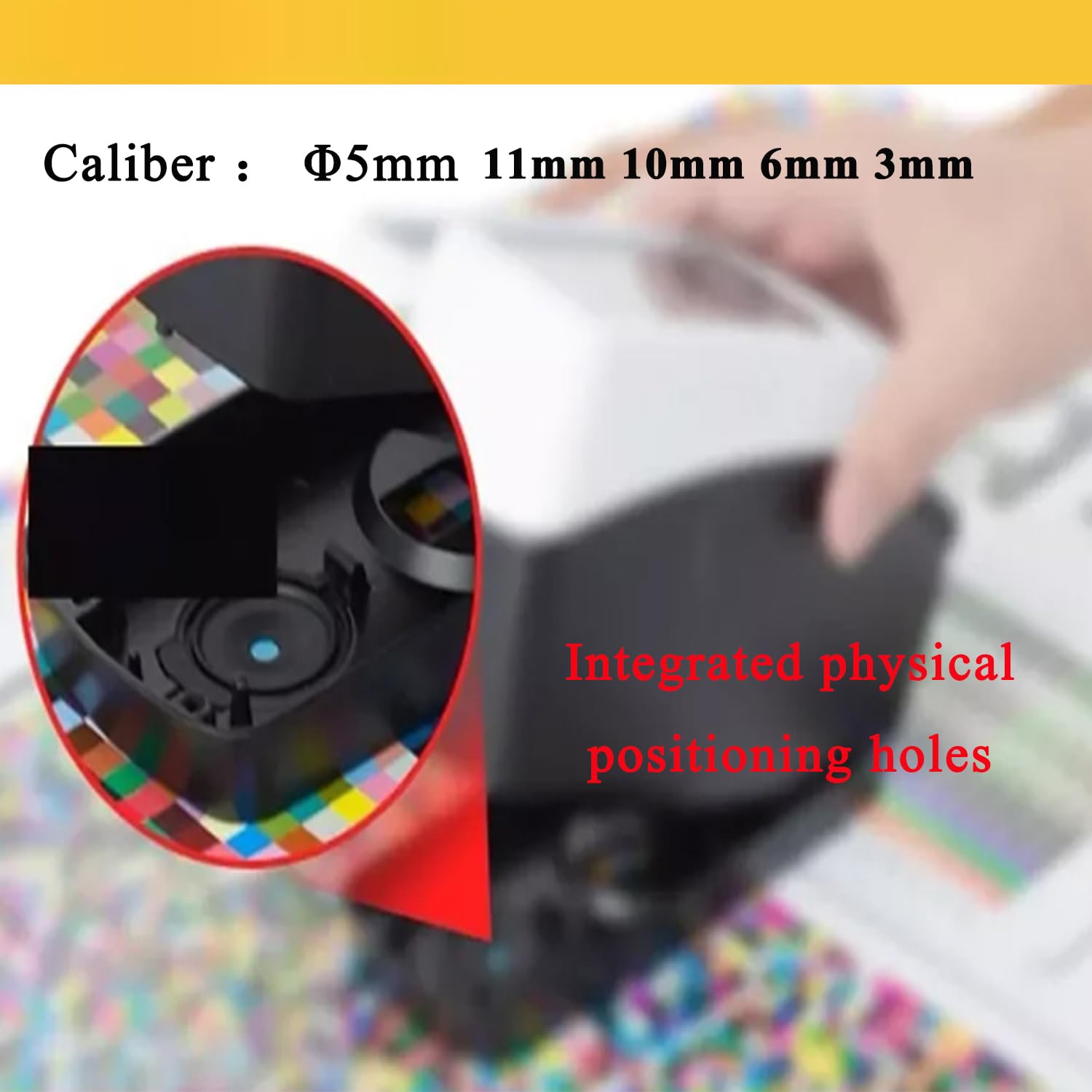 Digital Spectrodensitometer Printing Density Measurement with Wavelength Range 400-700nm 5 Apertures 11mm 10mm 6mm 5mm 3mm 0.02 Repeatability USB Bluetooth 10000 Items Storage Color Screen