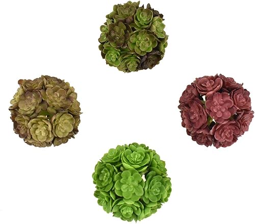 Homeford Sedum Orb Jarrón relleno, 2 pulgadas, 4 piezas disponible en Yaxa Colombia
