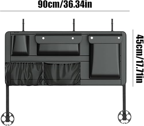 Miniatura 5 de Trunk Organizer for SUV - Large Capacity Car Organization - Vehicle Cargo Holder Seat Storage Bag  for Grocery Cargo Gear Tool Travel Camping