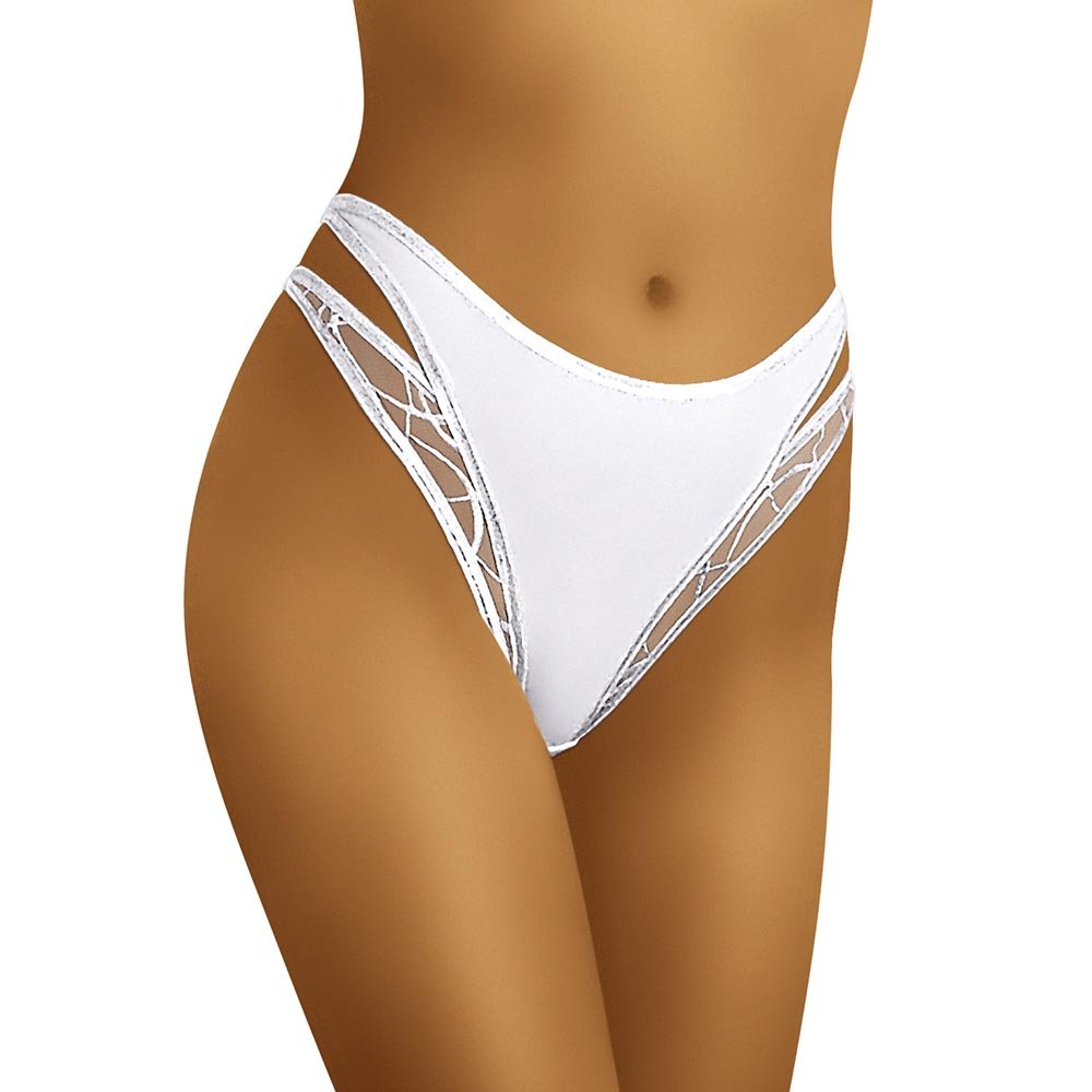 Wolbar Womens Midi Briefs WB88, White,XL