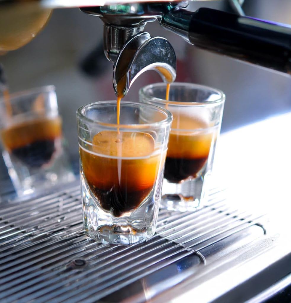 Caffè Guglielmo Espresso Oro Macinato – Box Giù in Calabria – Miscela con Maggiore Percentuale di Arabica, Gusto Delicato e Leggero, Caffè per Moka Torrefatto in Italia (6 PEZZI)