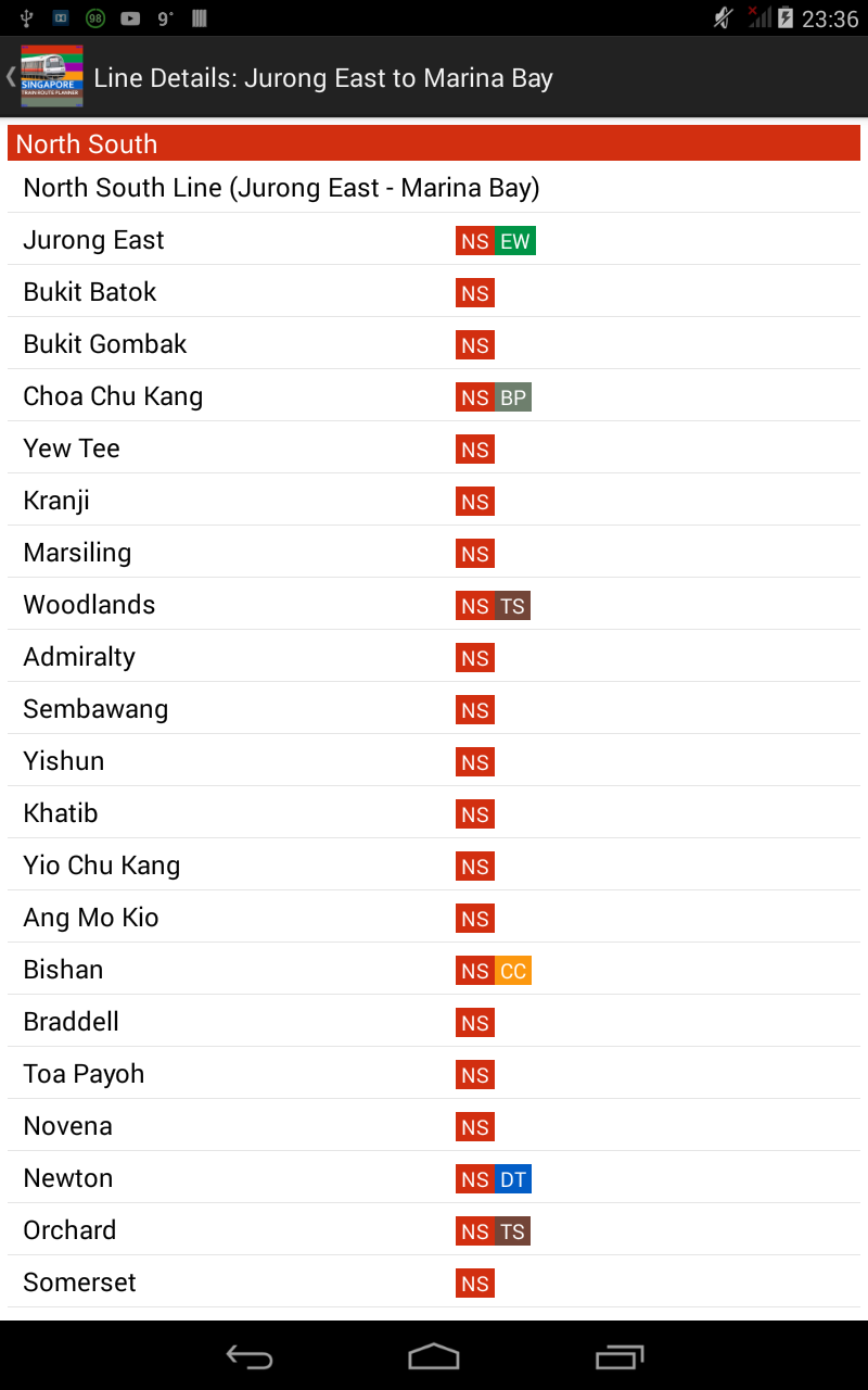 Singapore Train Route PlannerAmazon.co.ukAppstore for Android