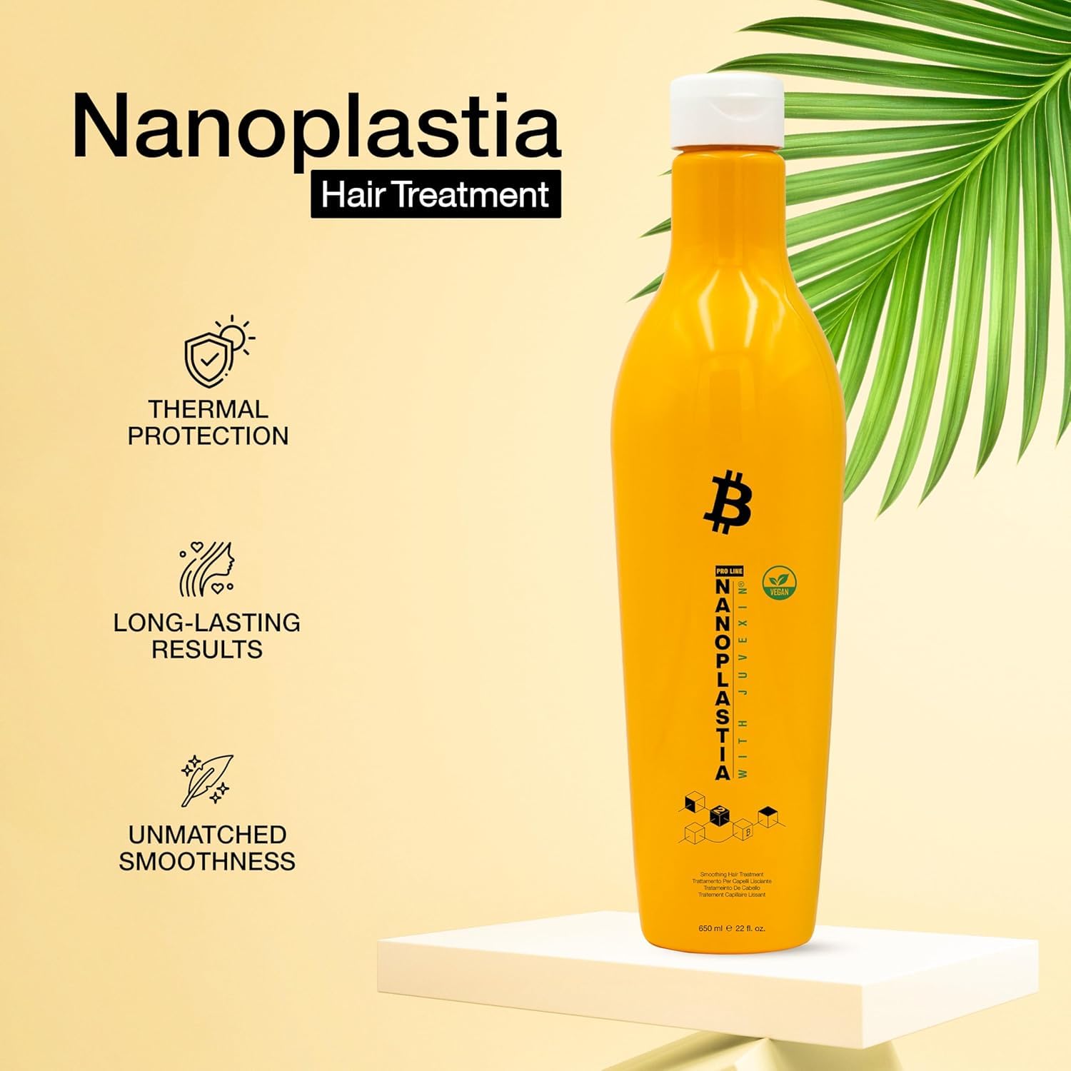 Amazon.com: GK HAIR Vegan Nanoplastia Smoothing Hair Treatment