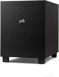 Polk Audio Monitor XT10 Home Subwoofer, 10'' Deep Bass Woofer, 100W Class D Amplification, Dolby Atmos, Auro 3D & DTS:X Compatible, Black, (MXT10)