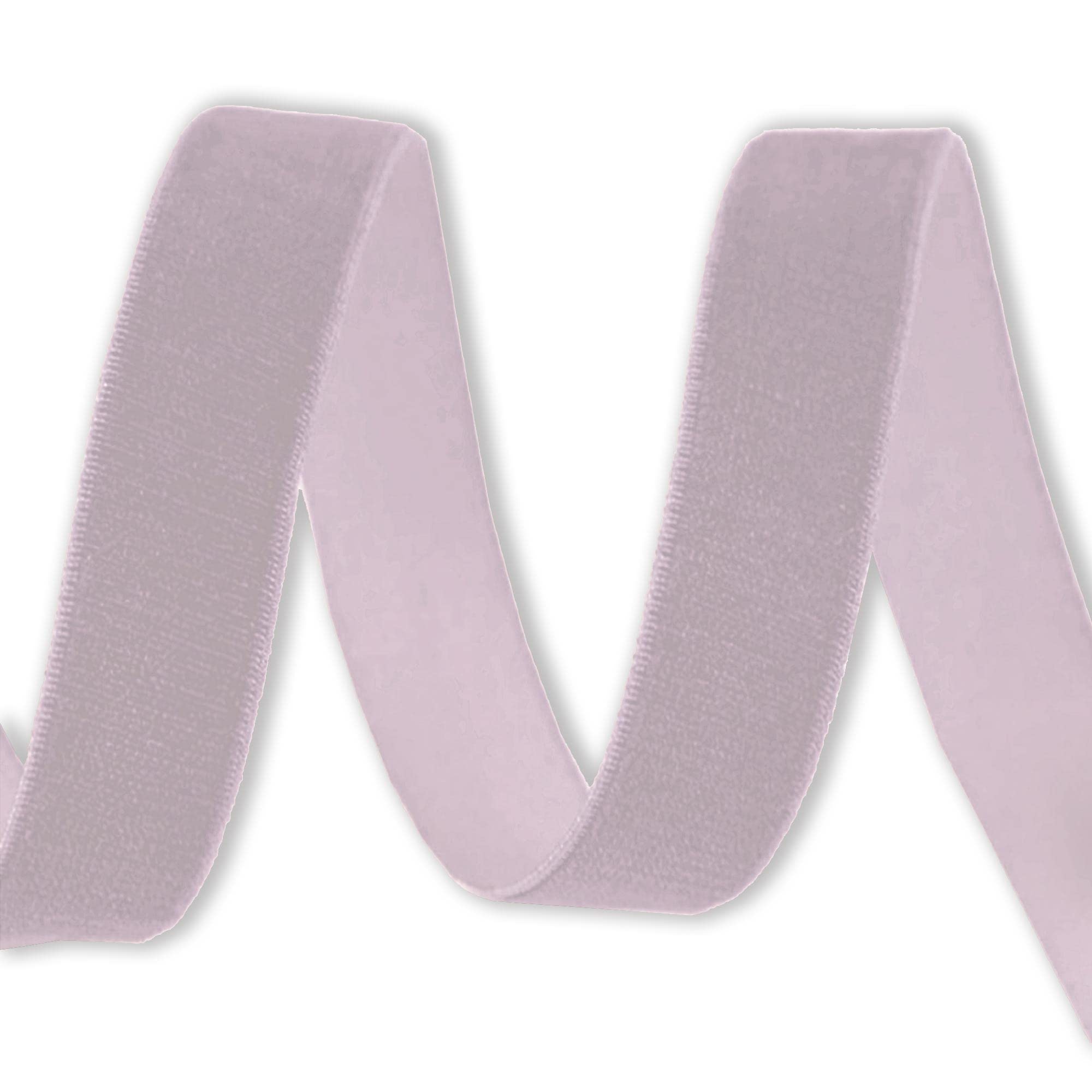 7mm Velvet Elastic Ribbon Flat Stretchy Cord Flat Elastic Velour Tape Sewing Band Trimming for Skirts Trousers Waistbands Headband Masks Clothing Arts & Crafts (7mm - Light Pink - 25 Meters)