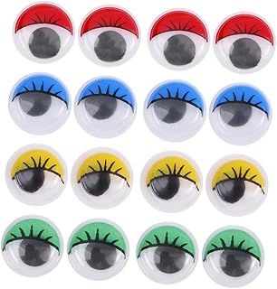 TEHAUX Brinquedos Mini Adesivos Acessórios Para Cílios Olhos Multicoloridos Faça Você Mesmo Olhos Faça Você Mesmo Olhos De Animais Olhos De Desenho Animado Olhos Faça Você