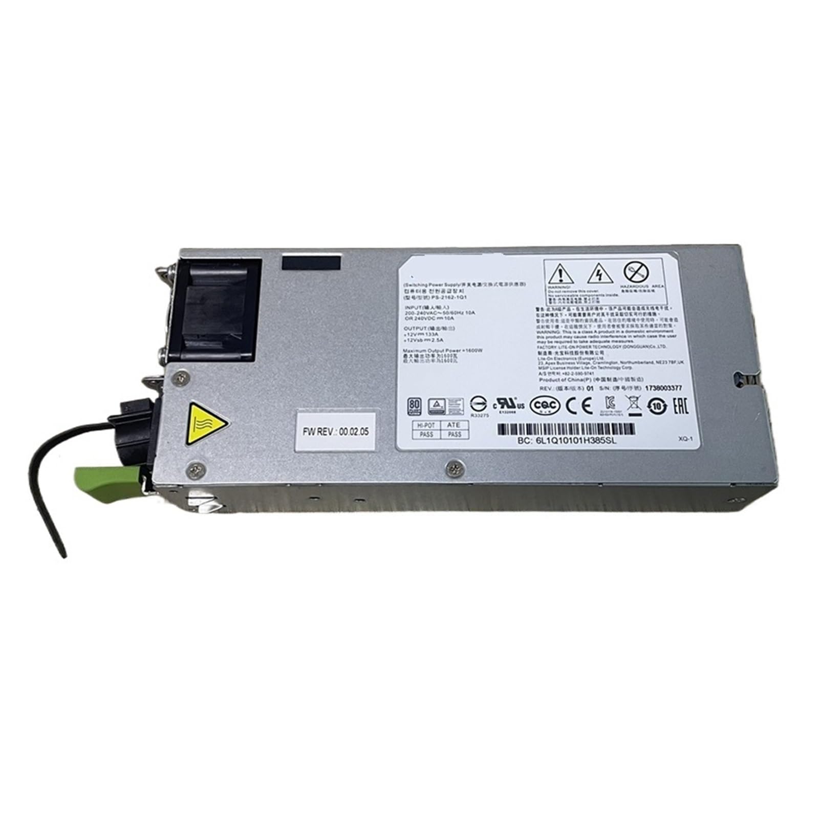 SWEWDSQG Power Supply 1600W PS-2162-1Q1