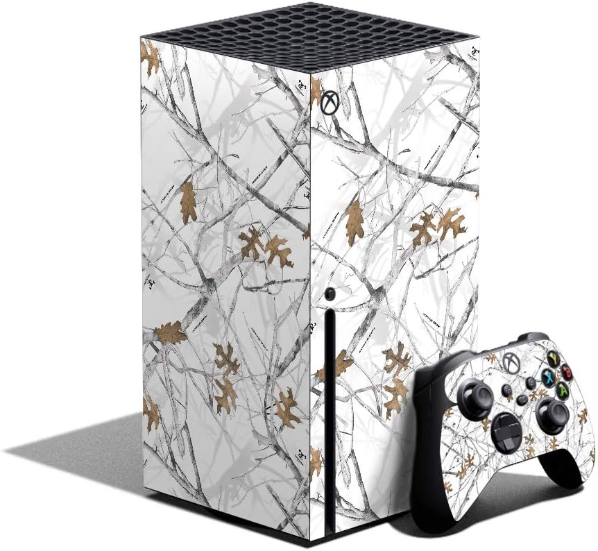 MightySkins Skin Compatible with Xbox Series X Bundle - Red Modern Camo | Protective, Durable, and Unique Vinyl Decal wrap Cover | Easy to Apply, Remove, and Change Styles | Made in The USA