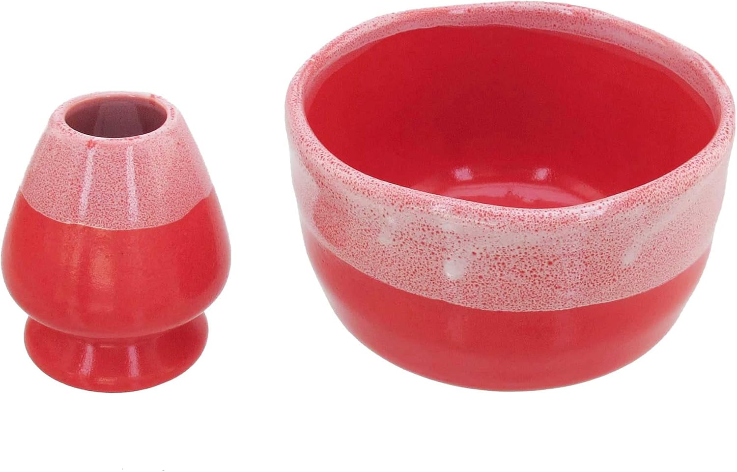 BambooMN Brand Matcha Ceramic Set Matcha Bowl and Whisk