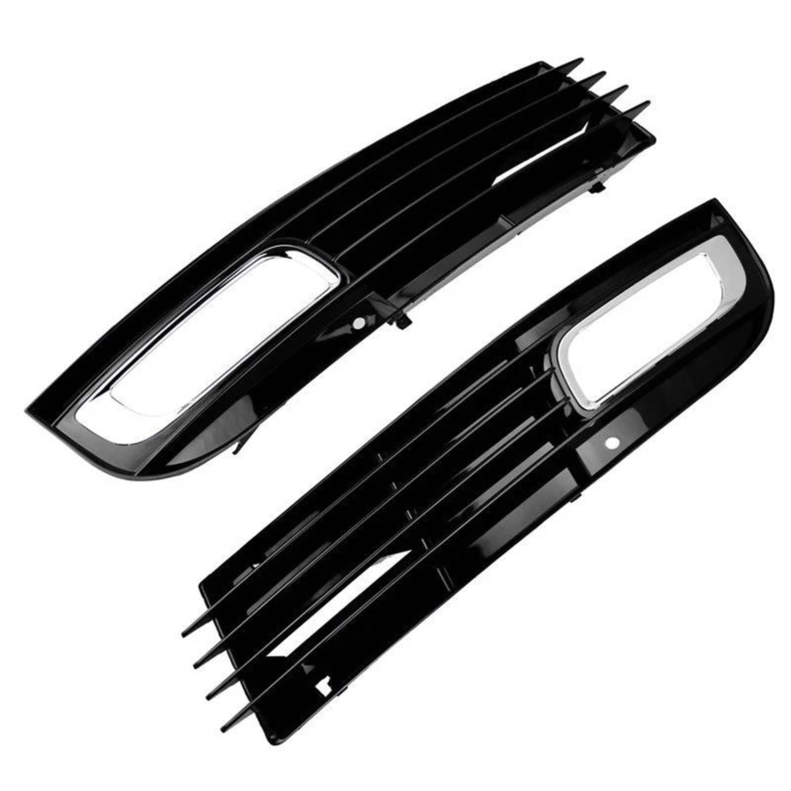 Feu avant antibrouillard pour A8 D3 2008-2010 | Grille de pare-chocs 4E0807681 4E0807682
