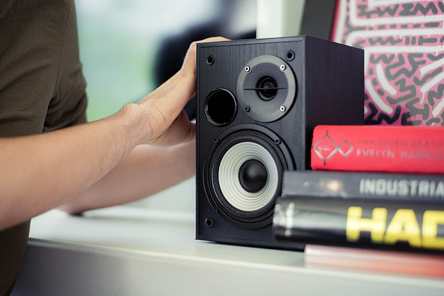 Edifier R980T 4" Altavoces de Estante Activos - 2.0 Altavoz de Computadora - Monitores de Estudio Conectado (Par)