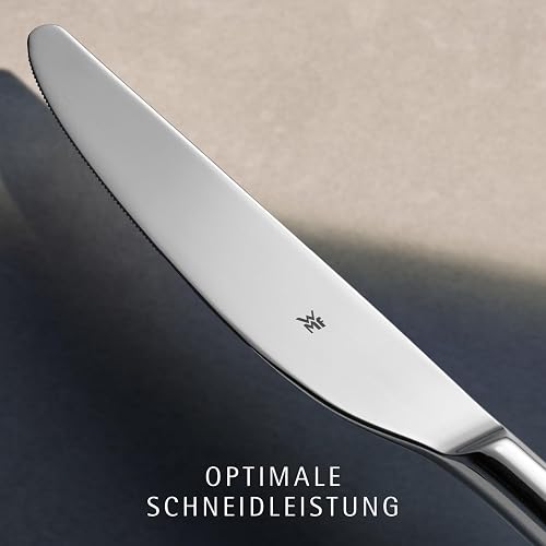 WMF Ménagère Verona 6 personnes, 30 pièces, couteau monobloc, acier inoxydable poli Cromargan, brillant, passe au lave-vaisselle - 4