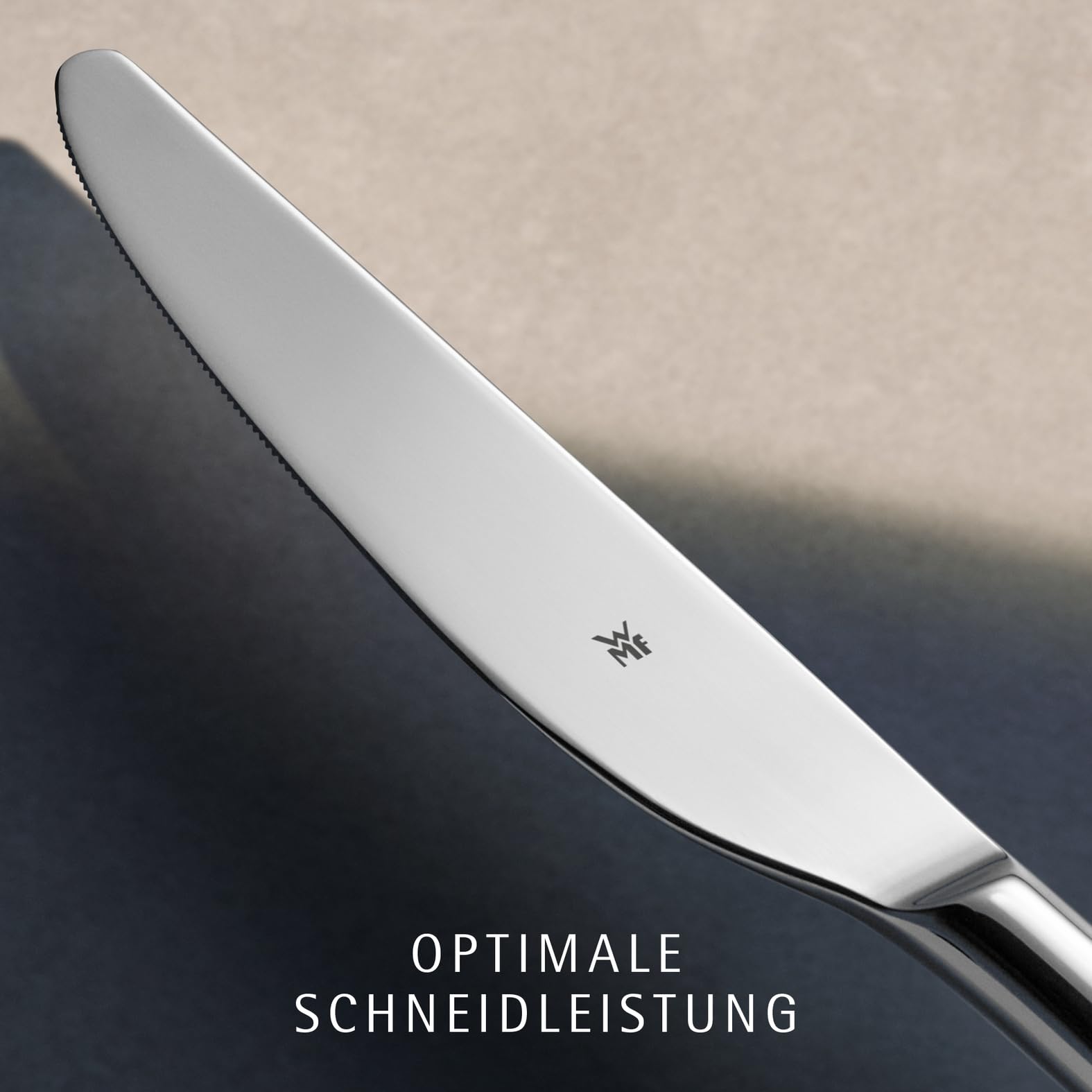 WMF Boston Besteckset 60-teilig für 12 Personen – Cromargan Edelstahl 18/10, poliert und rostfrei, spülmaschinenfest, Monobloc-Messer mit langlebiger Schärfe, elegantes Essbesteck für Alltag und Gäste