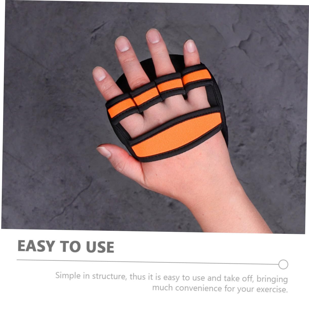 SUPVOX Guantes de Levantamiento de Pesas maquinas Gym Material Gimnasio Guantes de Entrenamiento para Mujer Hacer Ejercicio Hombre puños de Gimnasio de Peso Orange