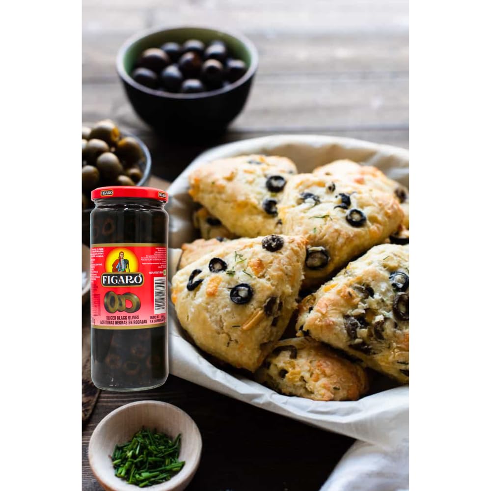 Figaro Olives (Figaro Black Olives, Sliced 450gm) 4