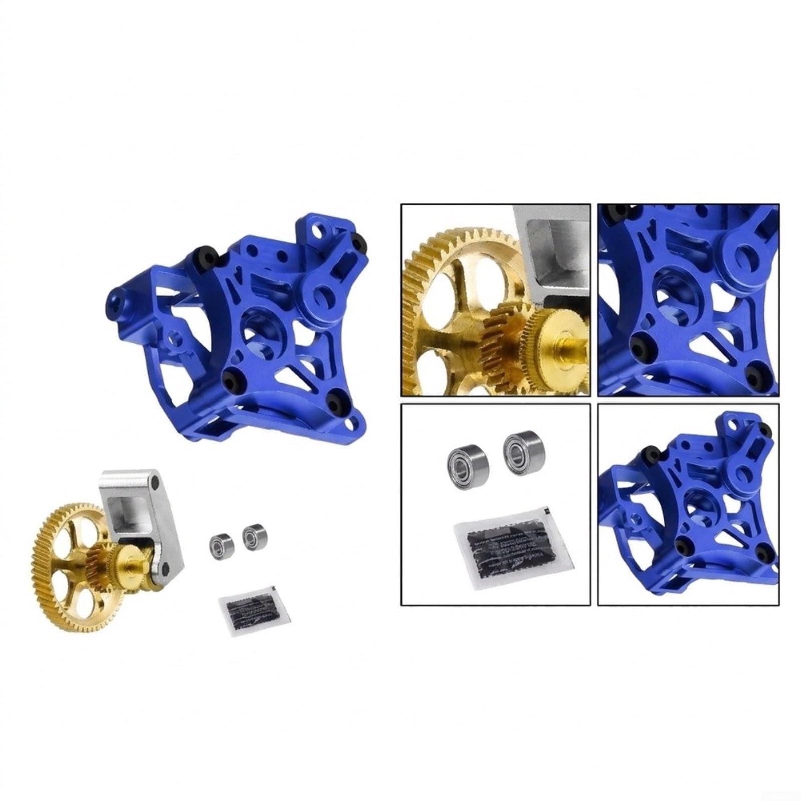 Boitier d'extrudeuse en aluminium pour BambuLab P1P/P1S/X1C/X1E avec
