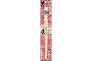 Kiki's Delivery Service Bamboo Chopsticks with Adorable Cat-Shaped Ends