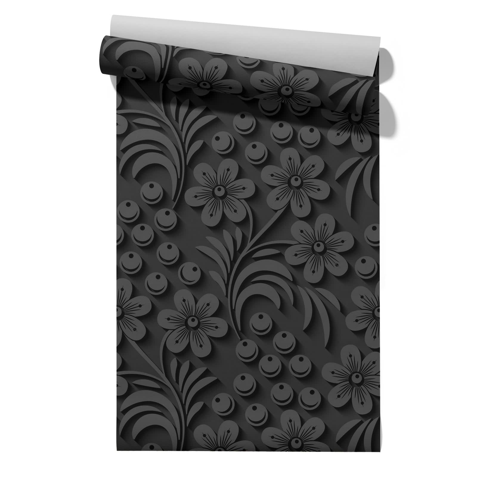 Kuchnia Backsplash Indie Naklejki Dekoracja mebli Czarny 45x1200cm