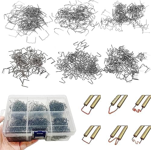 500 Agrafes Chaudes Métal 0.8mm – Pour Soudure Plastique, Baguettes, Neuf