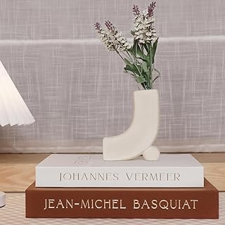 Decorative Books Set of 2, Fake Books for Home Decor - Modern Farmhouse & Nordic Style Decorative Box for Table Centerpiece, Living Room, Office, Wedding, Cafe (Brown)