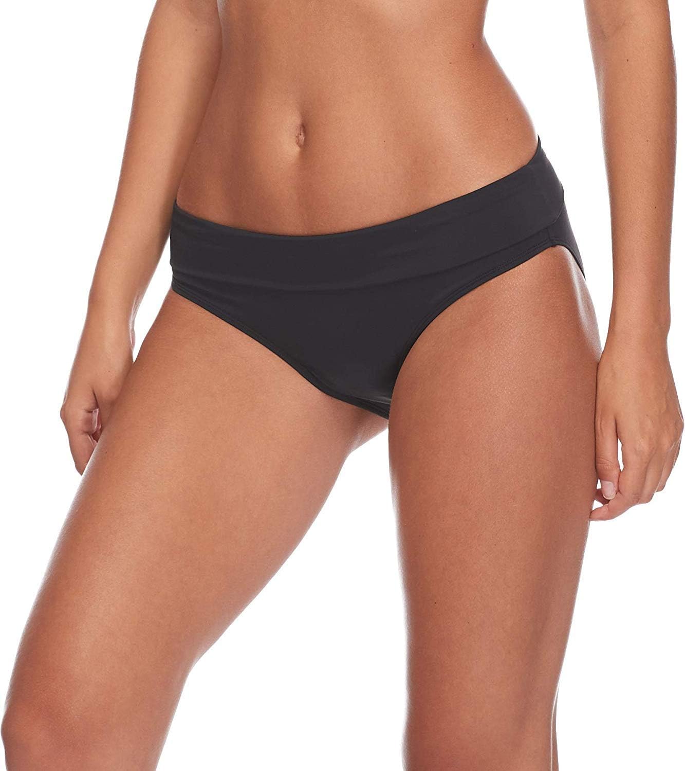 Skye Women's Standard Mid Waist Full Coverage Bikini Bottom Swimsuit