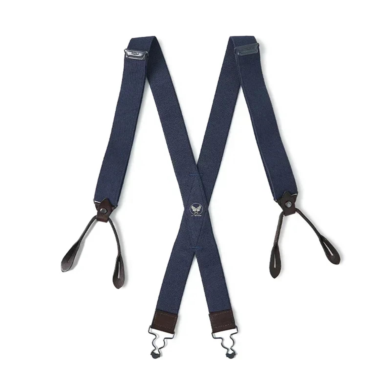 Tirantes elásticos en forma de X for pantalones cargo y jeans Adecuado para negocios y bodas