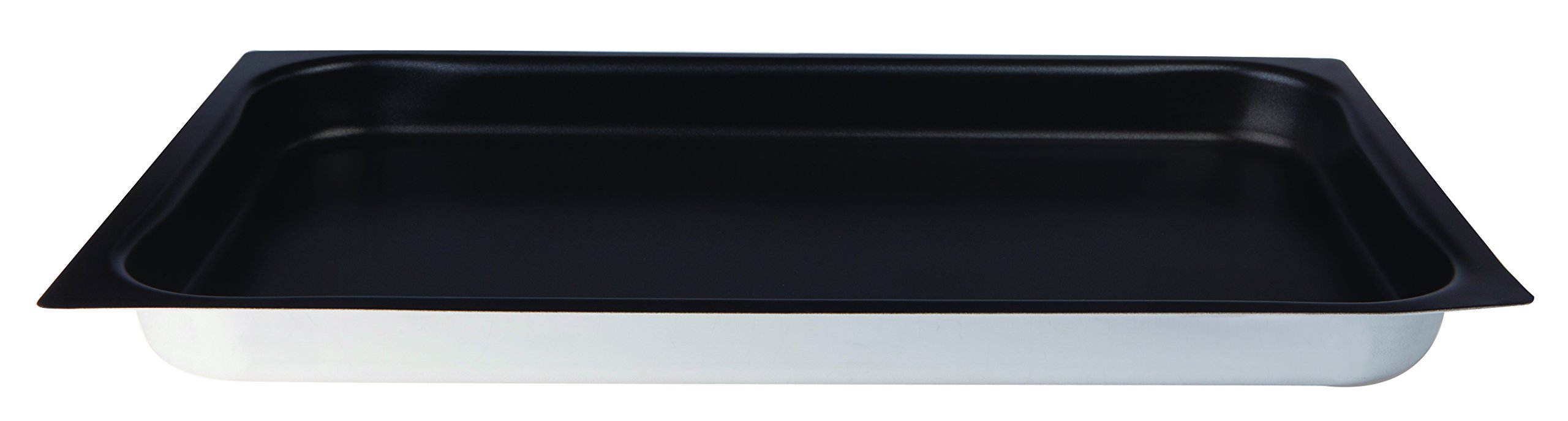 Pentole Agnelli ALSA182S40 Teglia Gastronorm in Lega 3003, Antiaderente, Alluminio, 53x32.5x4 cm