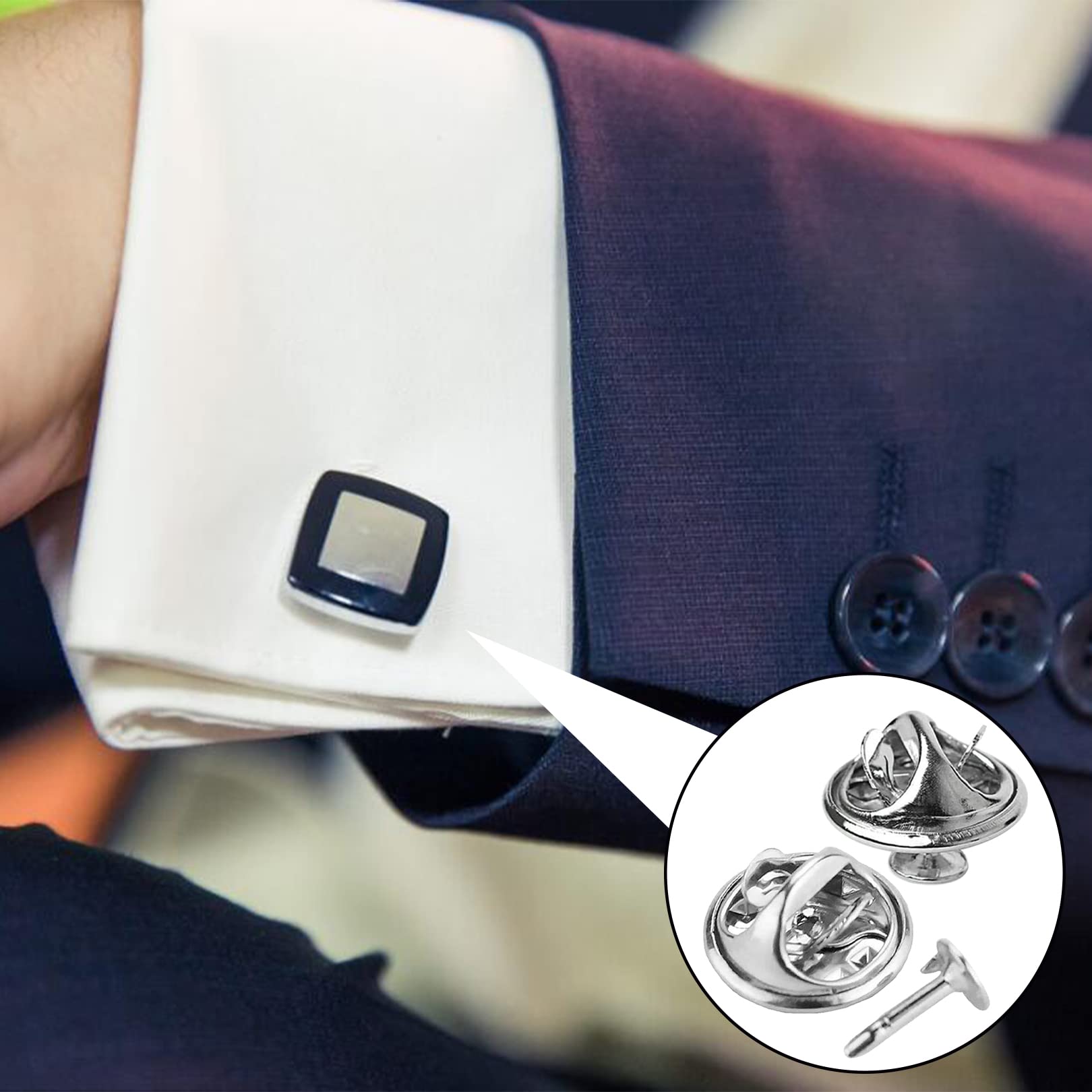 80 Paar Stecknadeln Mit Blanko-Stiften – 9 Mm Lang, Silber & Gold, Für DIY & Schmuck