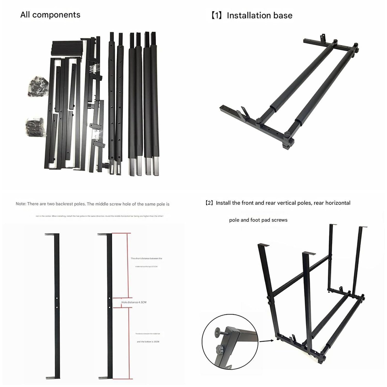 2-Tiers Tennis Racquet Storage Rack, Tennis Racket Holder, Height Adjustable,Large Storage Rack for Tennis Racket/Badminton Racquet/Violins/Guitars